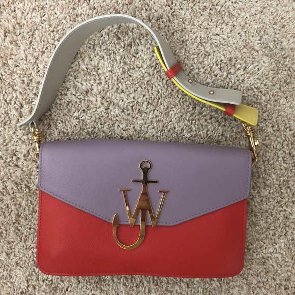 JW Anderson Multicolor anchor logo shoulder bag - Picture 1 of 7